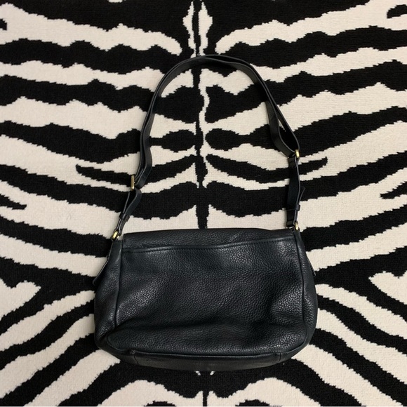 Fossil Peyton Double Flap Suede & Pebbled Leather Large Purse - Picture 5 of 16